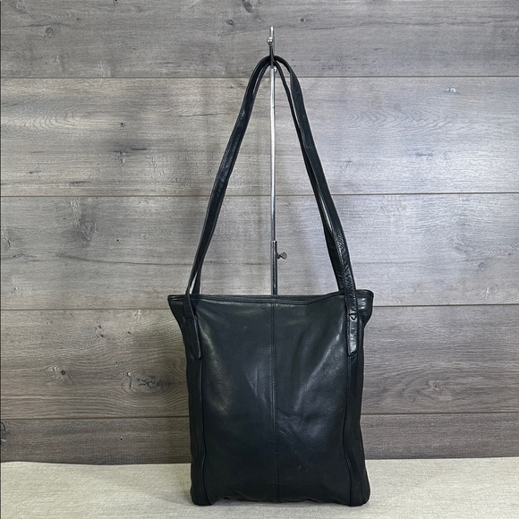 Hobo International Black Leather Large Tote Bag - Picture 1 of 10